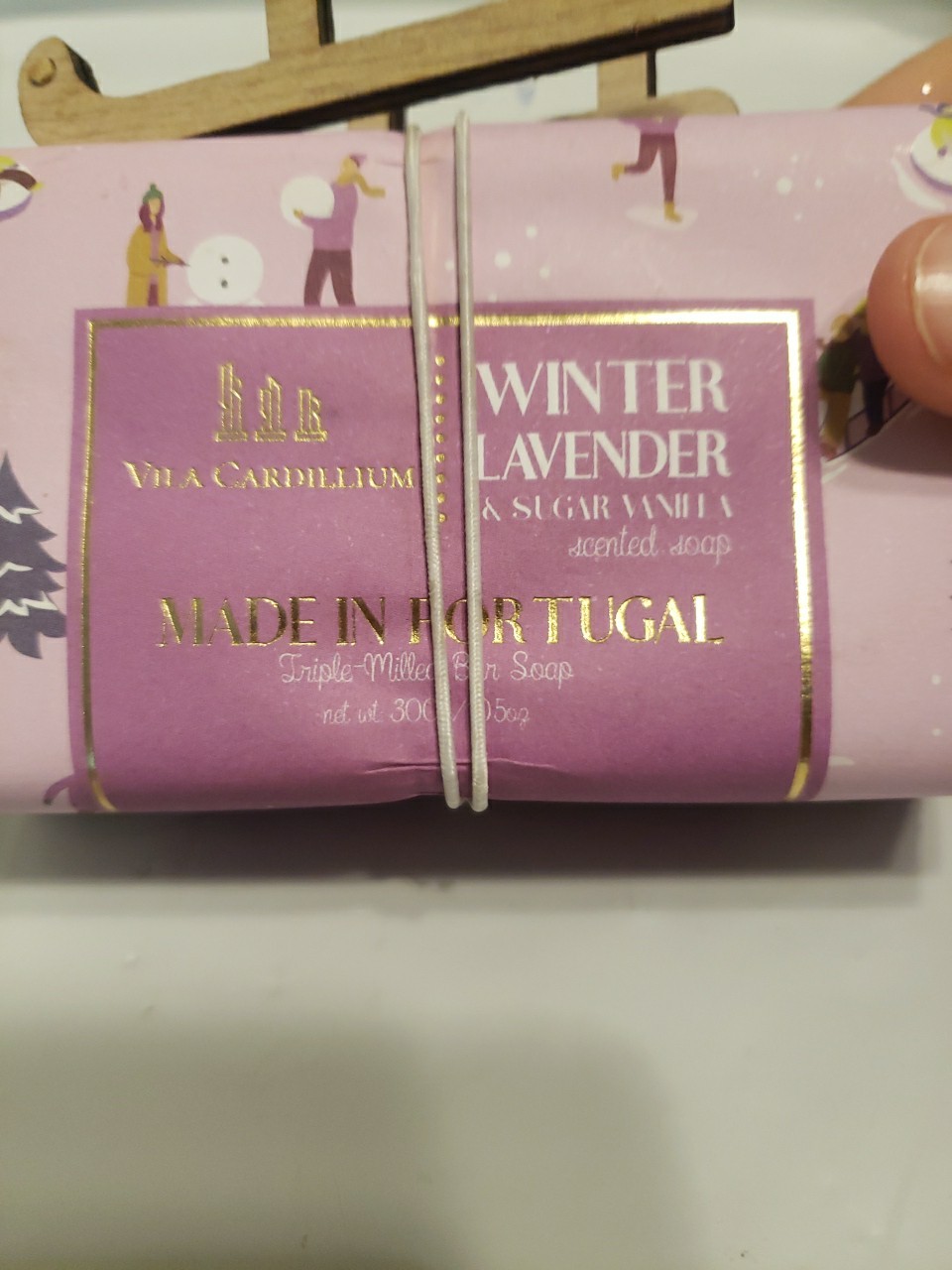 Scented Bar Soap – New Vila Cardillium Winter Lavender & Sugar Vanilla