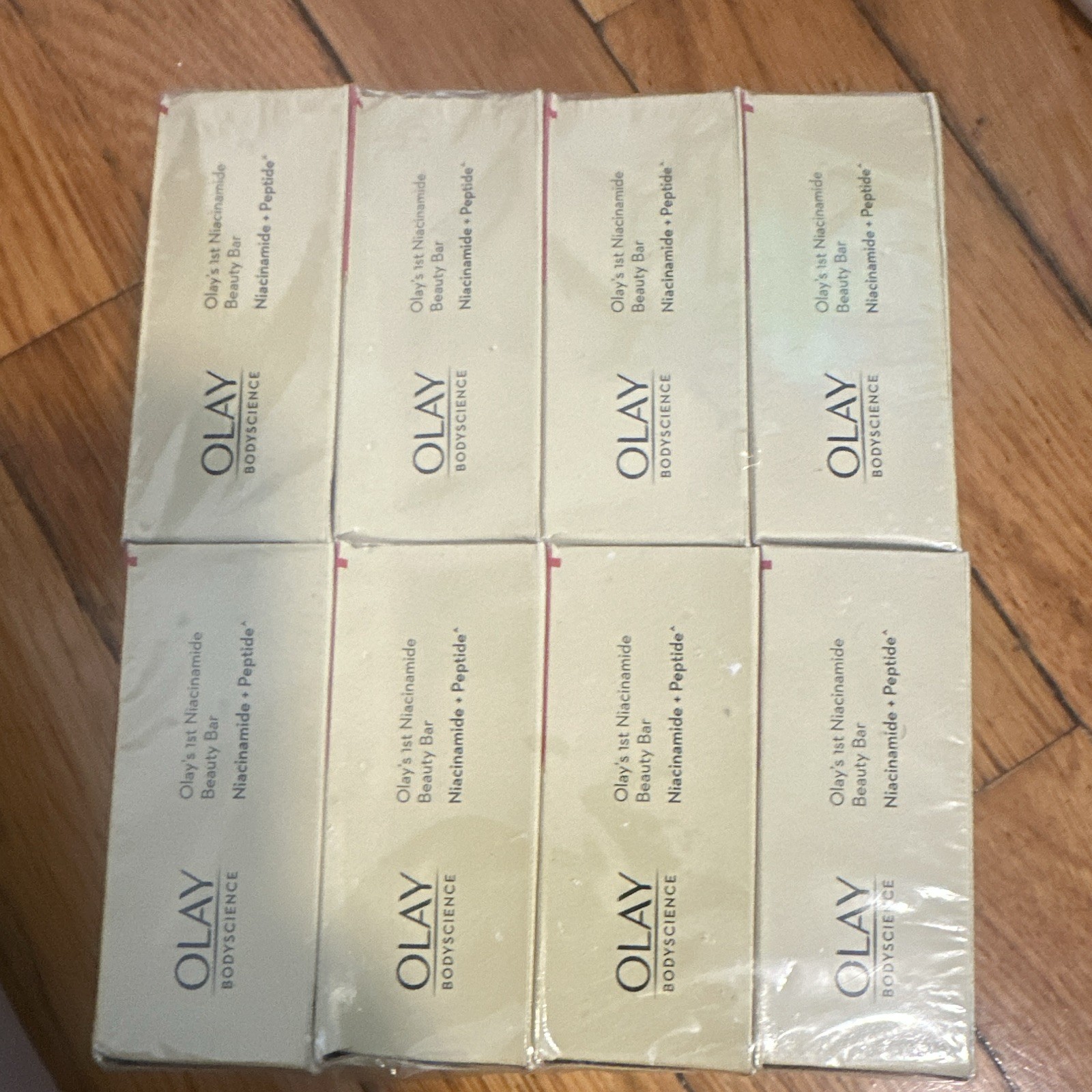 Olay BodyScience B3+ Beauty Bar Niacinamide + Peptide Unscented 8Pk 24oz