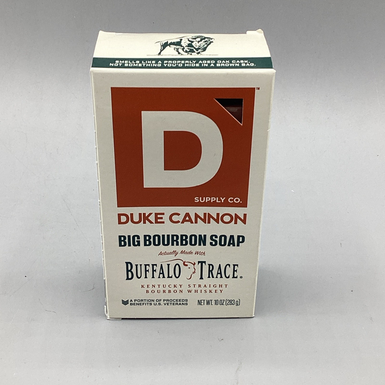 Duke Cannon Supply Co. Men’s Bourbon Bar Soap 10 oz Extra Large USA Made-NEW!!!