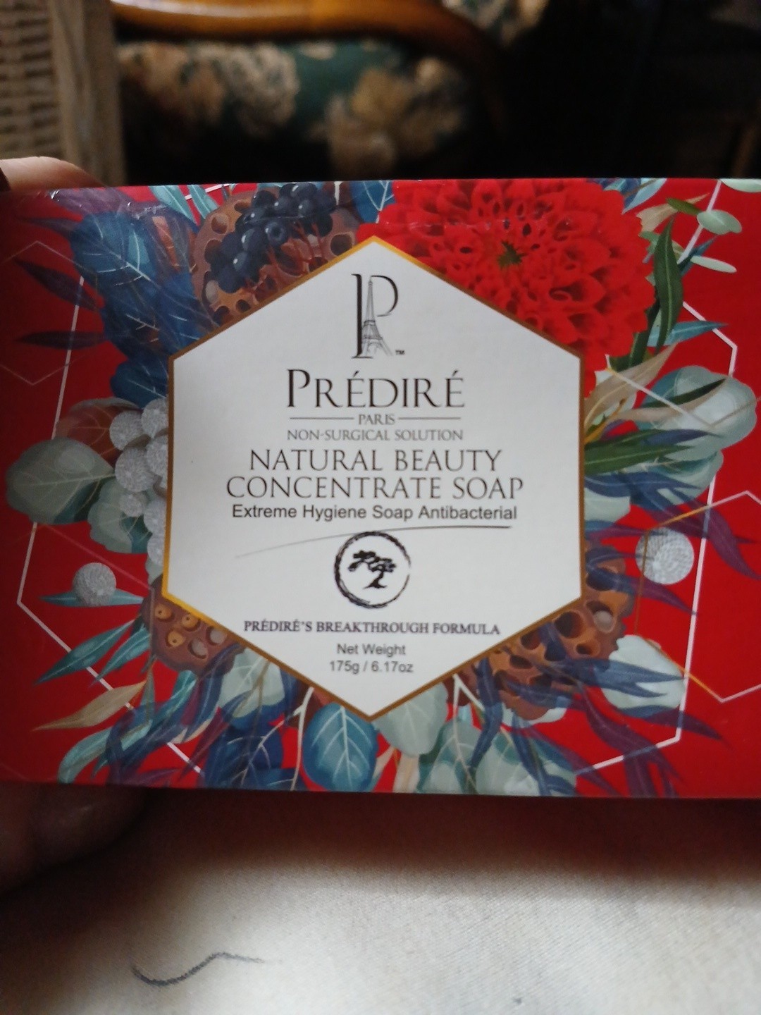 Predire Paris Natural Beauty Antibacterial Concentrated Soap 6.17 oz NEW