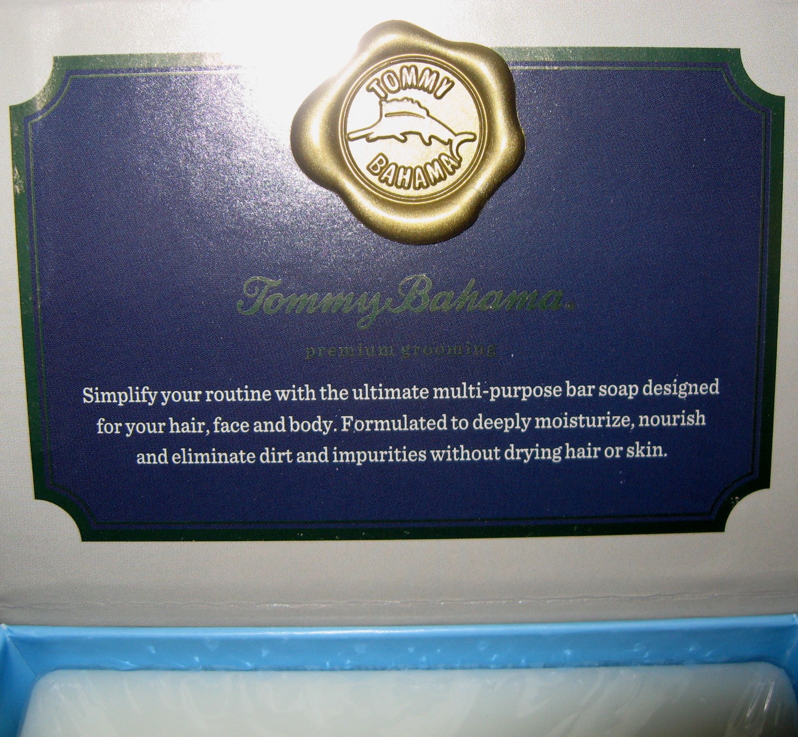 New & Sealed Tommy Bahama Bar Soap ‘Sea & Surf’ 10 oz Hair Face & Body Soap