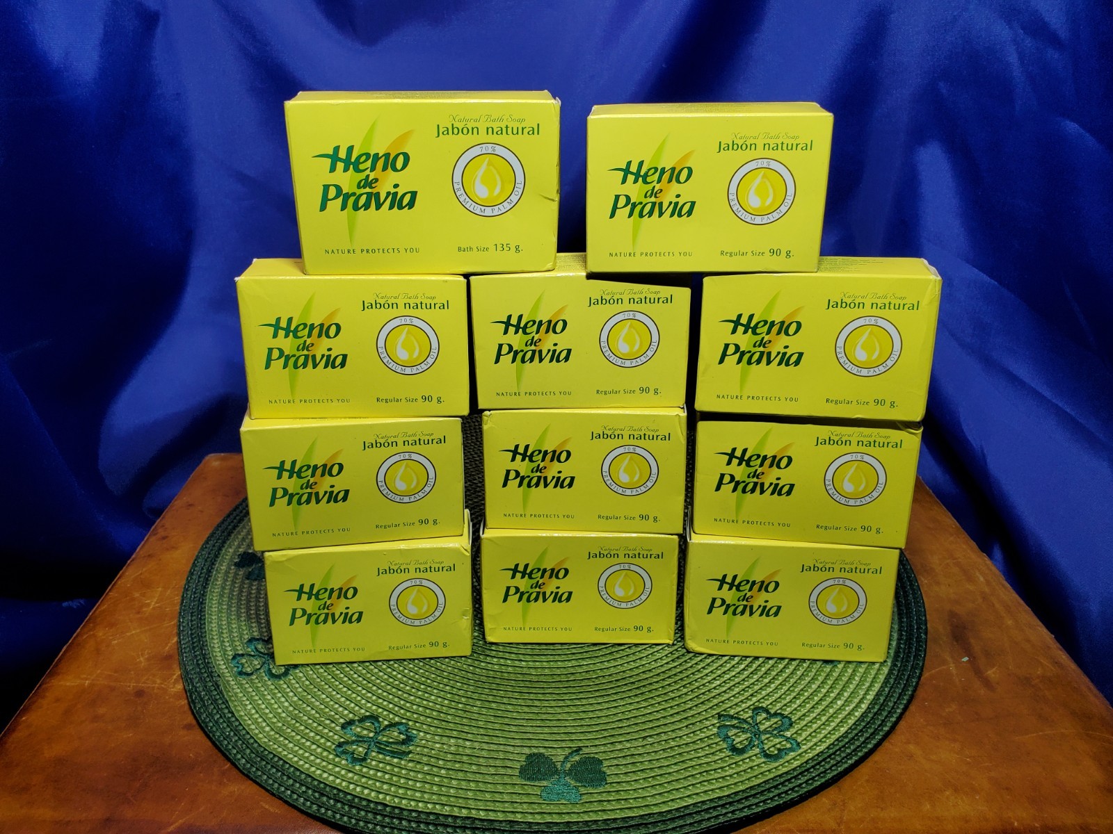 Heno de Pravia Natural Bath Soap Lot of 11 Bars