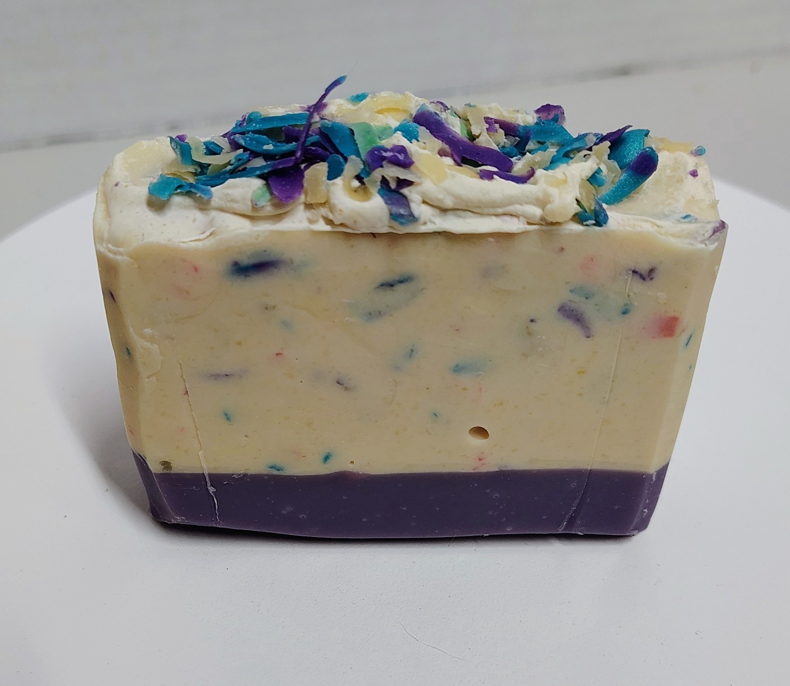 Handmade Goat Milk Soap Bar Sweet Pea Confetti Natural Skin Care Sunhi Soaps New