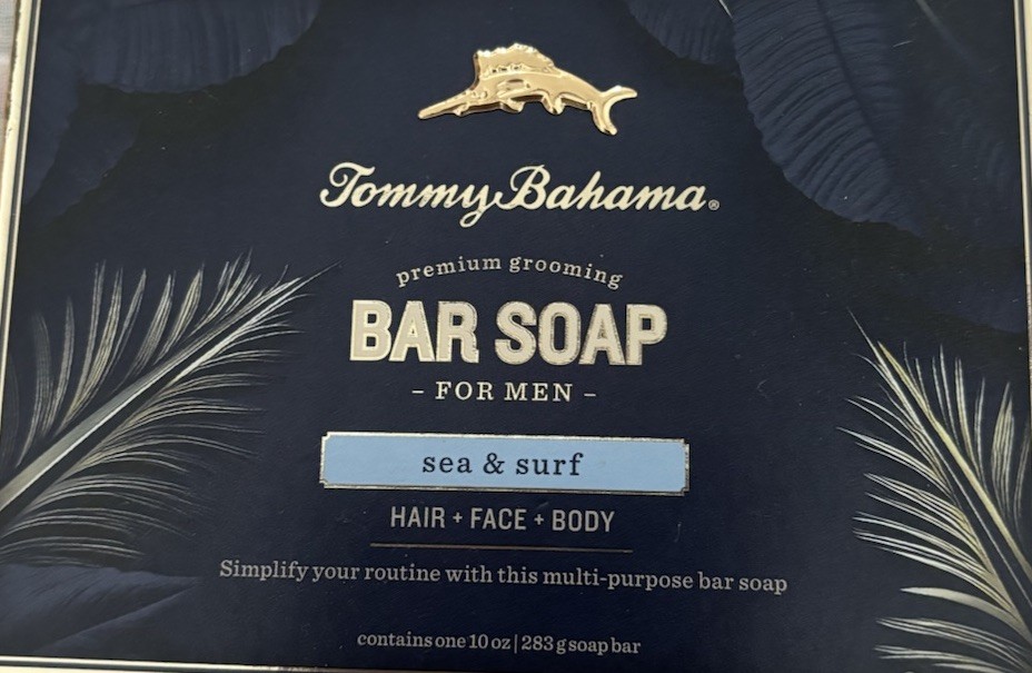 Tommy Bahama Sea Surf Men’s Luxury Jumbo Bar Soap 10 oz for Hair, Face Body