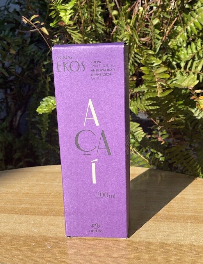 Natura EKOS CASTANHA,MARACUJA,TUKUMA,ACAI,ANDIROBA Body Lotion 200mil New
