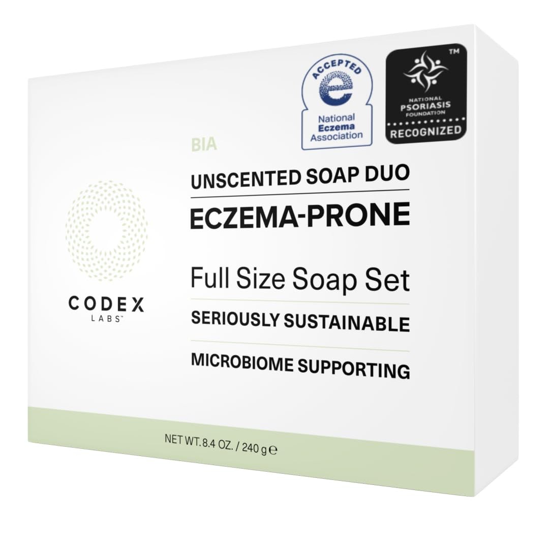 Unscented Soap for Kids & Adults, 2-Pack