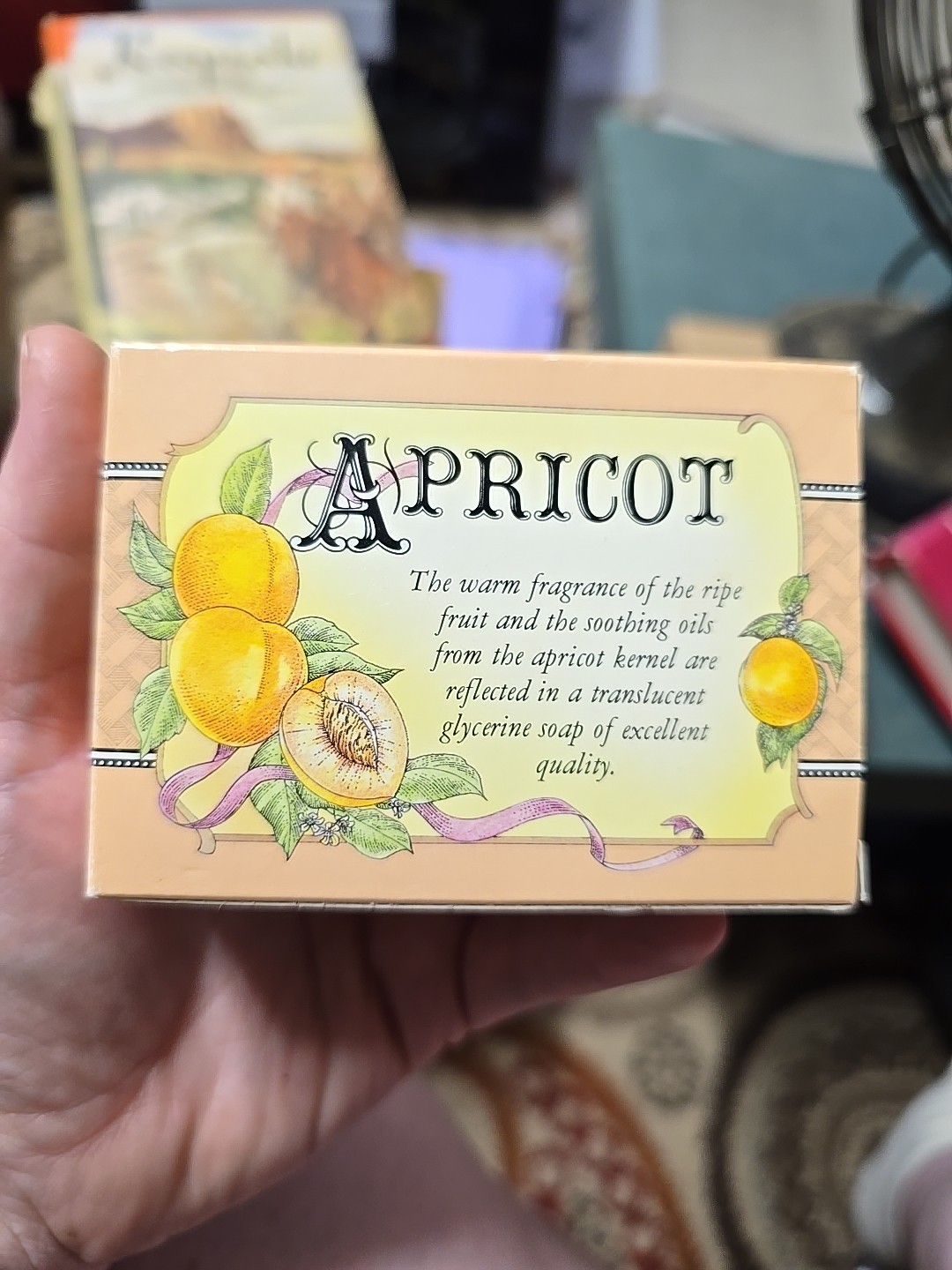 Victoria’s Secret Apricot Fragrance Glycerine Bar Soap NIB 4.4 Oz West Germany