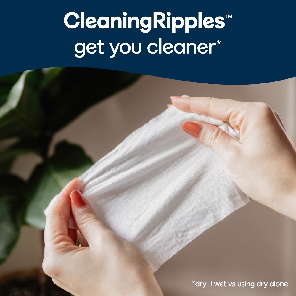 Ultra Fresh Moist Flushable Wet Wipes 4 Pack Refill Travel Bathroom Tissue