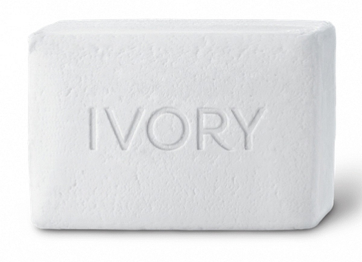 Classic ORIGINAL IVORY White Bar Soap 4 oz X 4 BARS 99.44% Pure Clean Simple
