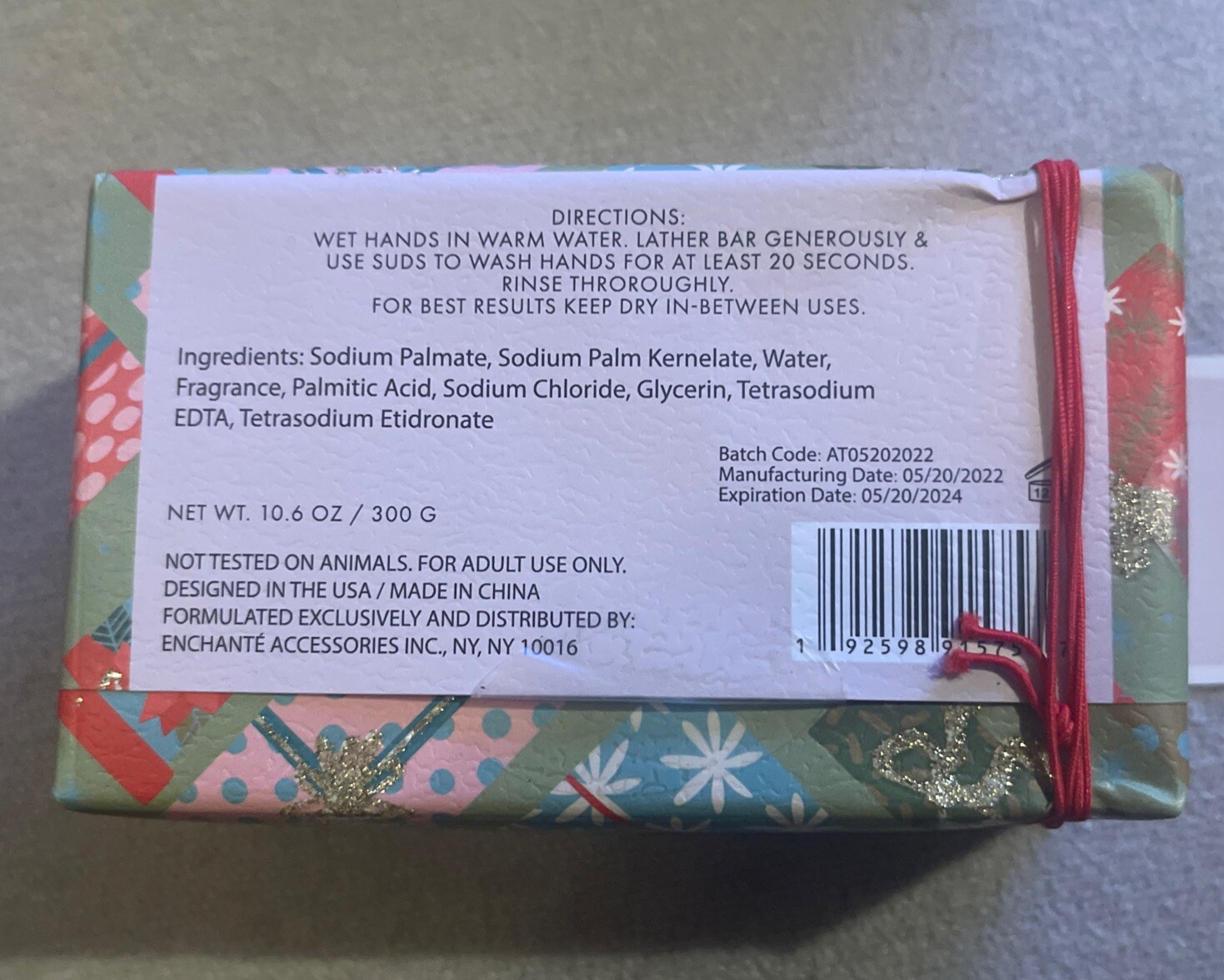 Livegreen Sugar & Spice Lot Of 3 10.6 Oz Bar Soap Not Bath And Body Works.