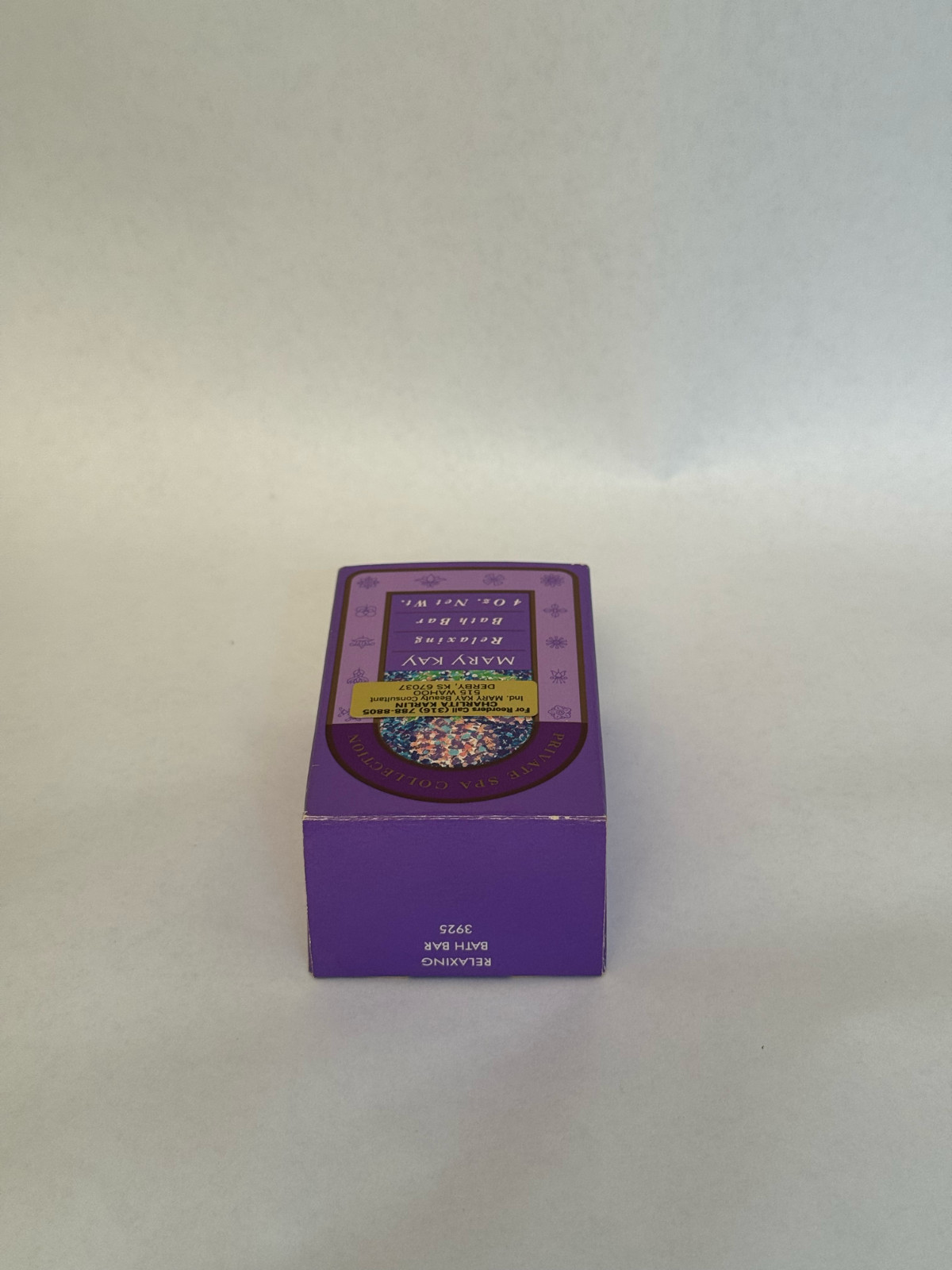 Mary Kay Vintage/Discontinued Relaxing Bath Bar Private Spa Collection 4 oz.