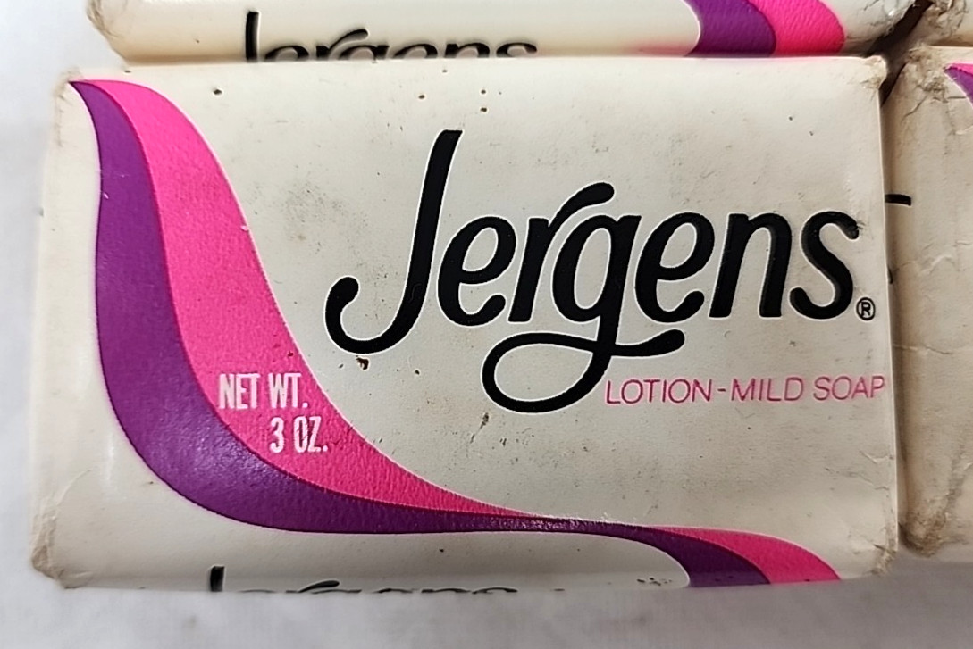 14 Bars Jergens Lotion Mild Bar Soap 3.0 oz Vintage 1970s New Old Stock