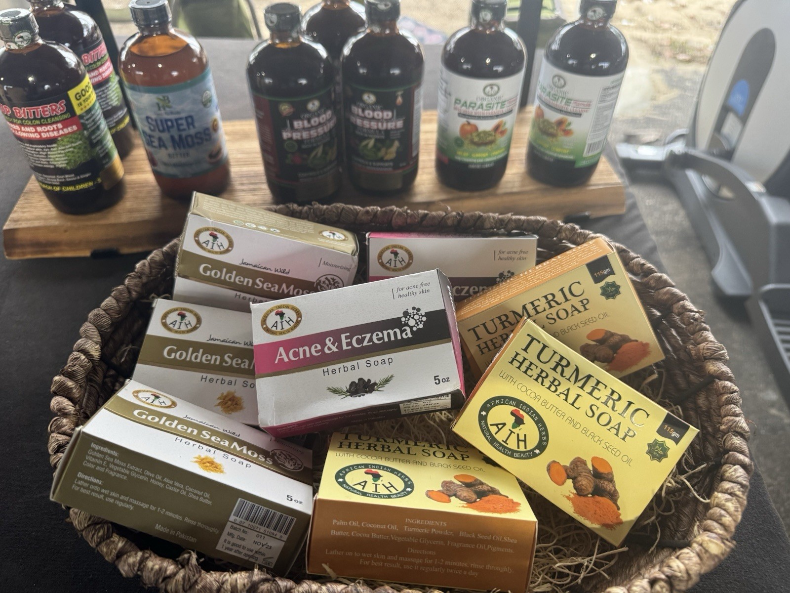 Herbal Soap Bar for Acne Prone & Dry Skin Natural Face Body Cleanser Handmade -3