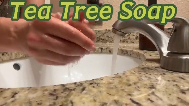 3PCS Tea Tree Oil Soap Bars – Purifying Body & Face Cleanser, Plant-Based, Gentl