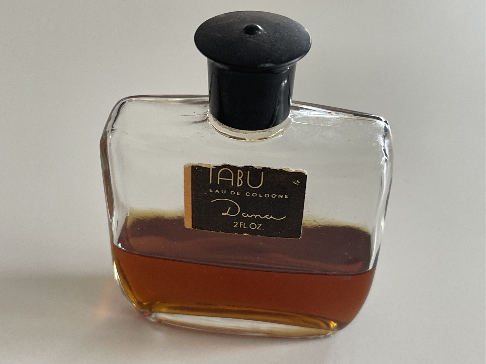 TABU Dana Paris Perfumed Soap SAVON DE LUXE 3.5 oz NOS + Eau De Cologne VTG FOR