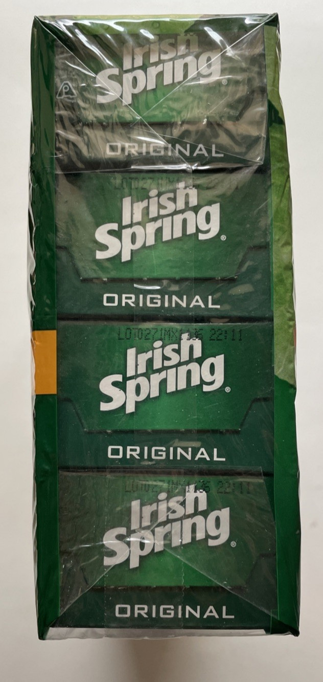 8 Irish Spring Original Deodorant Soap 3.7 oz each (1-8pk)