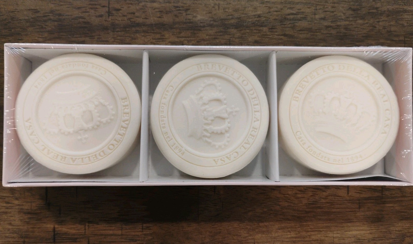 Frozen Rose “Rosa De Ghiaccio” 3x4oz (12oz) Hand Soap Set from ITALY