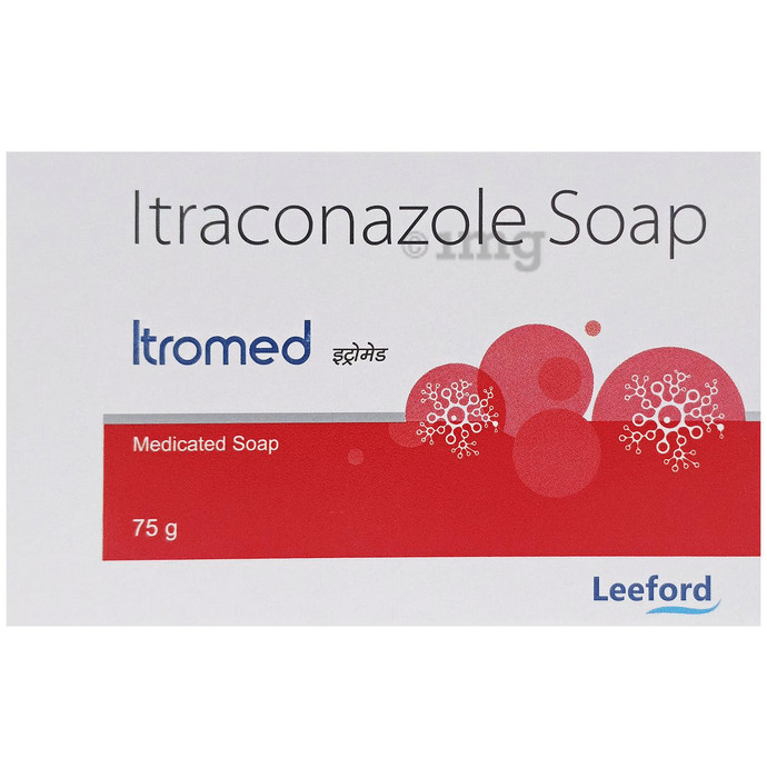 4 X Itromed Soap 75gm – Treat Fungal Infection Of the Skin