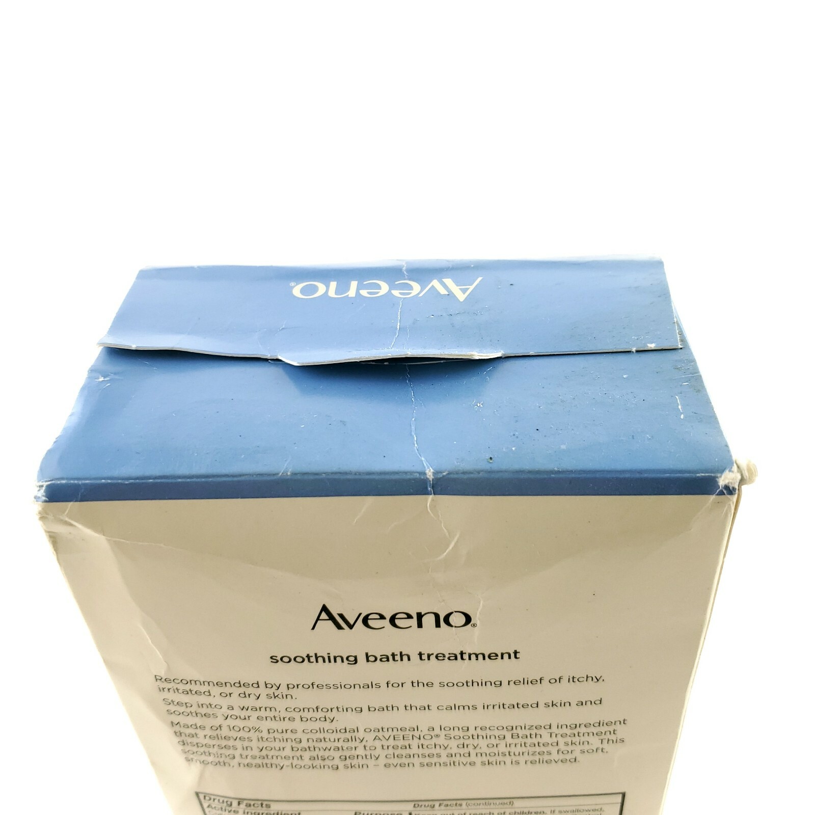 Aveeno Soothing Bath Treatment Oatmeal Skin Protectant 100% Natural USA Seller