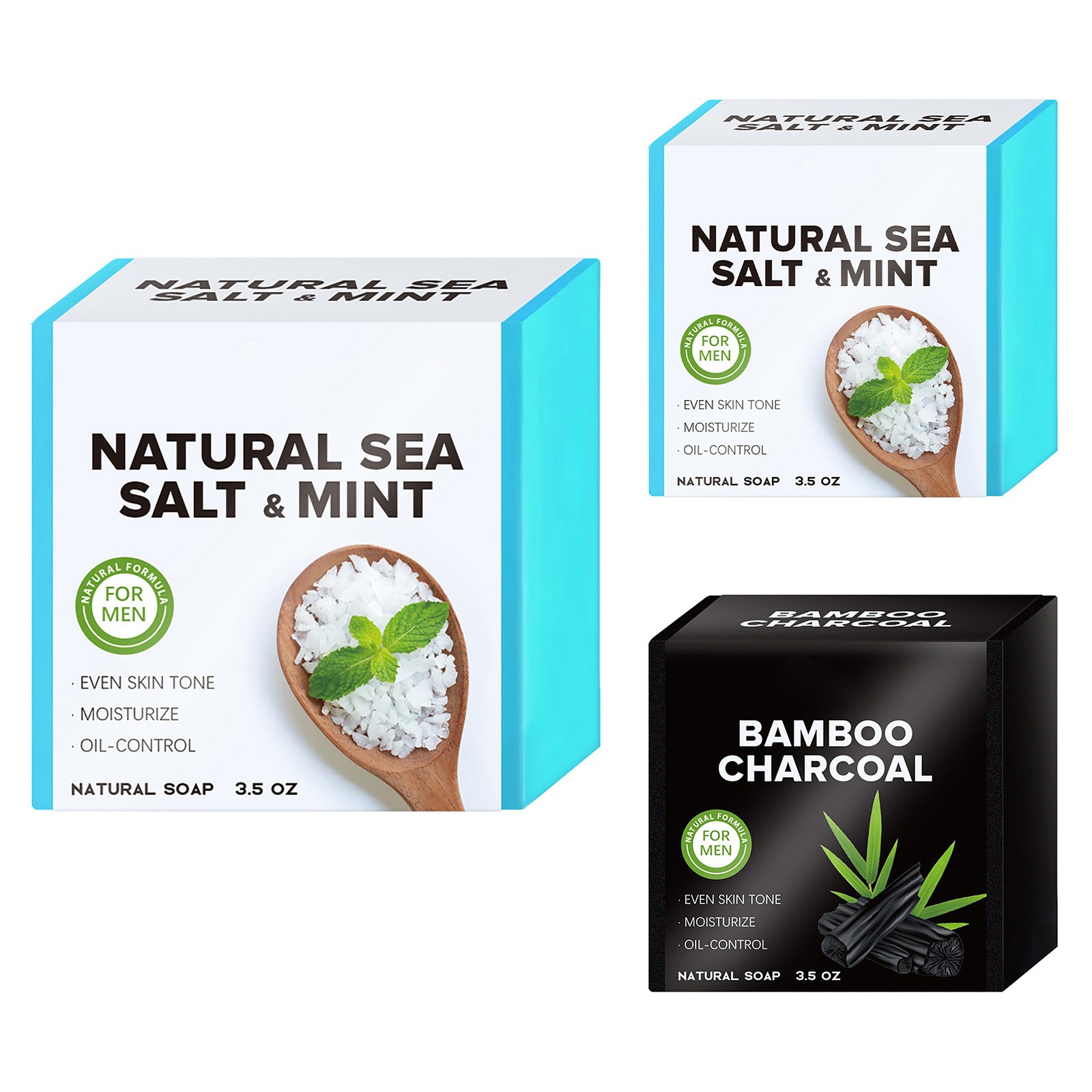Men’s Body Soap Multi-purpose Cologne Scented Soap Bar For Daily Use Bath Soap