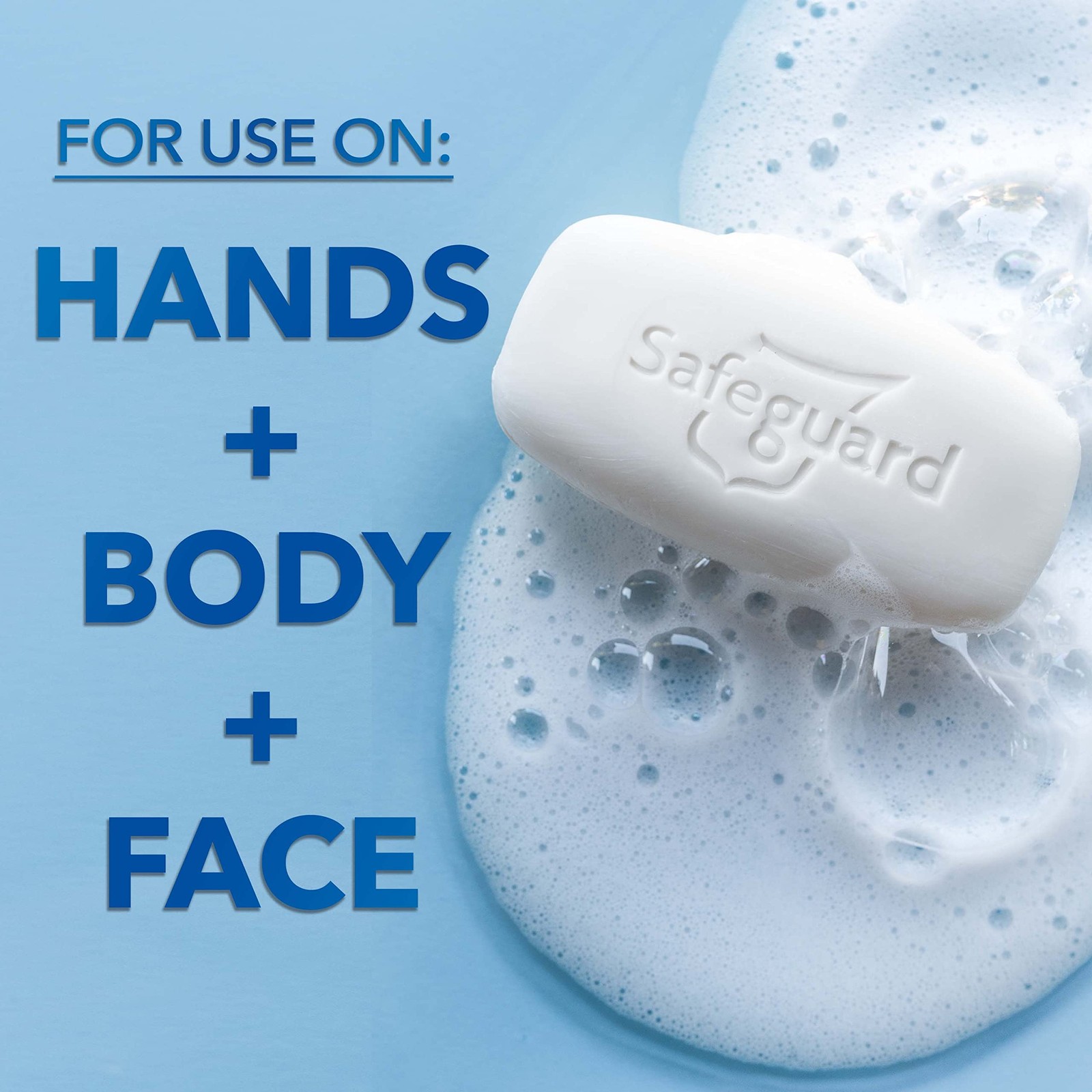 Safeguard Bar Soap Fresh Clean Scent with 6.4 Ounce (Pack of 3), Off White