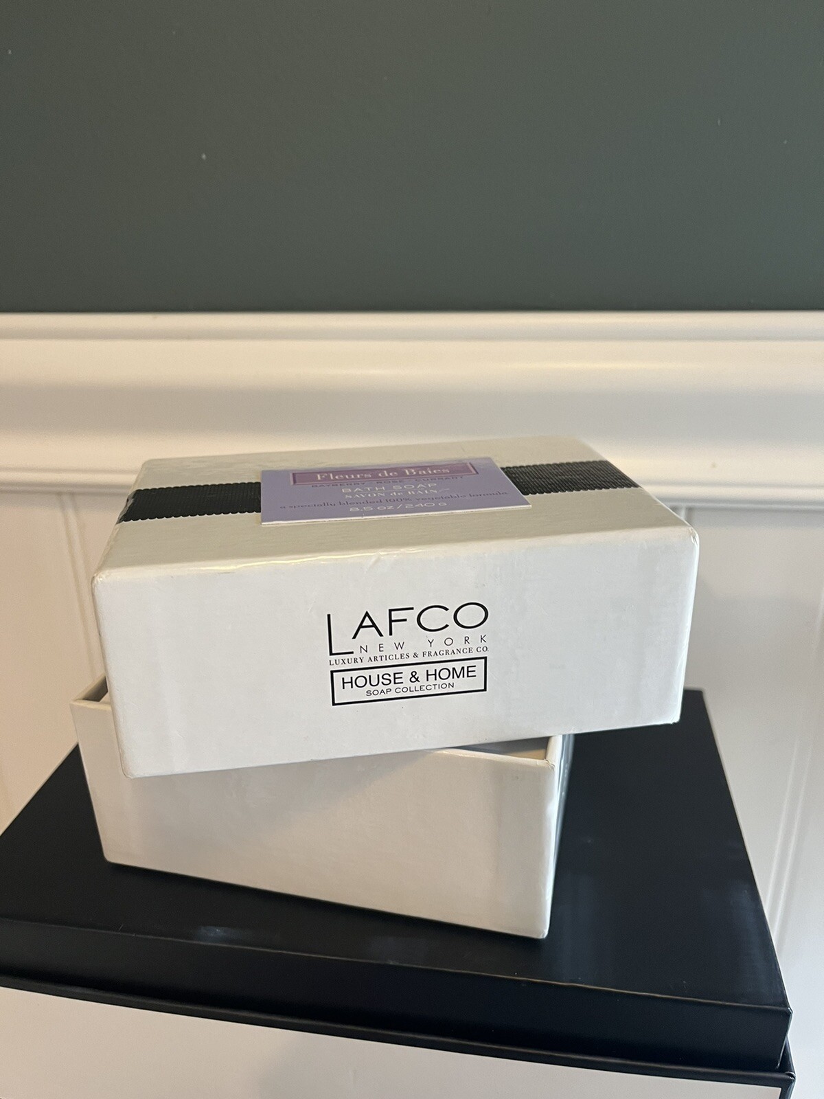 LAFCO Fleurs de Baies BATH SOAP (BAYBERRY/ROSE/CURRANT) BNIB 8.5 oz/24g FreeShip