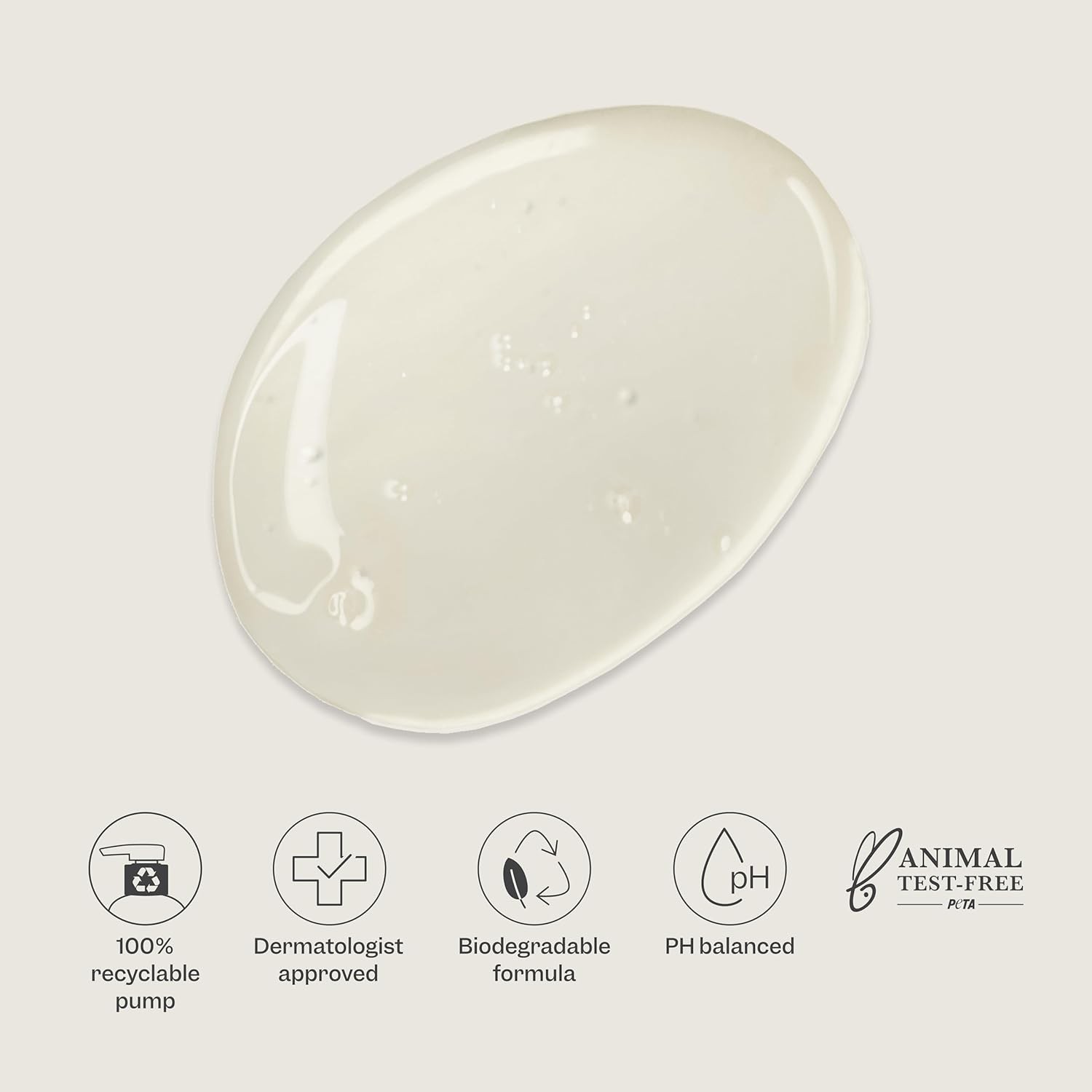 Renpure Oat Milk & Ceramides Body Wash – For Gentle Cleansing & Hydration – For