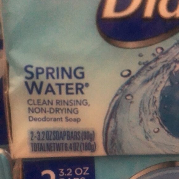 Lot of 12 Bars Dial Spring Water Antibacterial