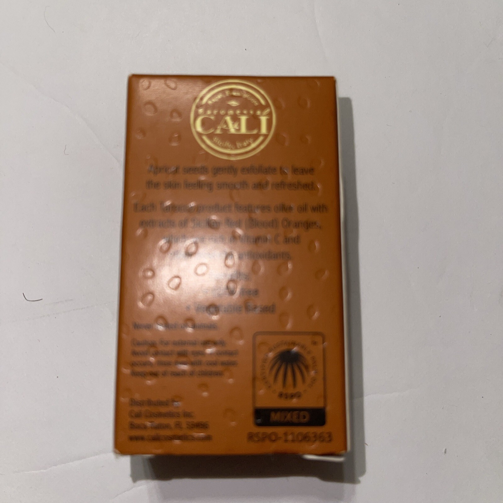 TAROCCO SICILIAN BLOOD ORANGE Travel Size Cleanser Soap & Bar FOOT CREAM