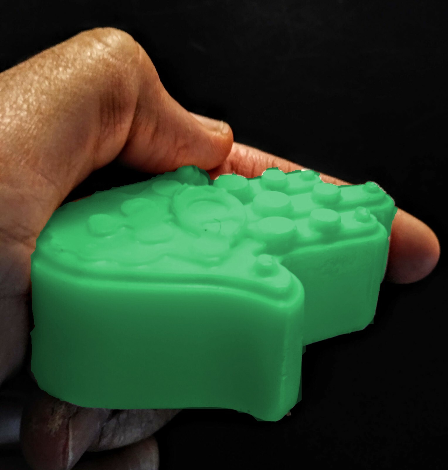 Lemongrass Hamsa Soap Handmade Natural Soap Infused With Essential Oil