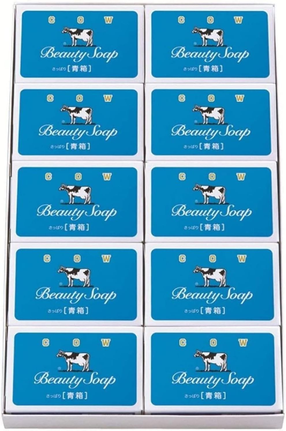 Cow Brand Blue Box 10 Bars (85g x 10)