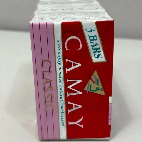 Camay Soap Pink Classic Softly Scented Beauty Bar Pack of 3 P&G – Discontinued