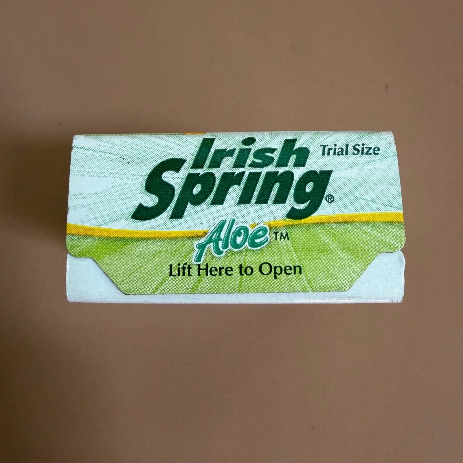 Irish Spring Aloe Deodorant Soap Trial Size Bar 2.5 oz 70.8g Fresh Scent USA