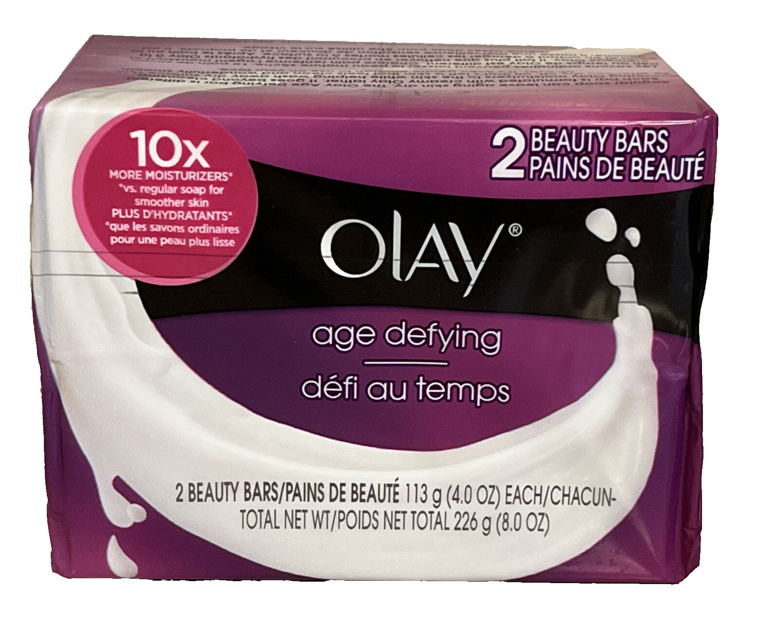 Olay Bar Soap Age Defying Beauty 2 Pack Old Formula More Moisturizers