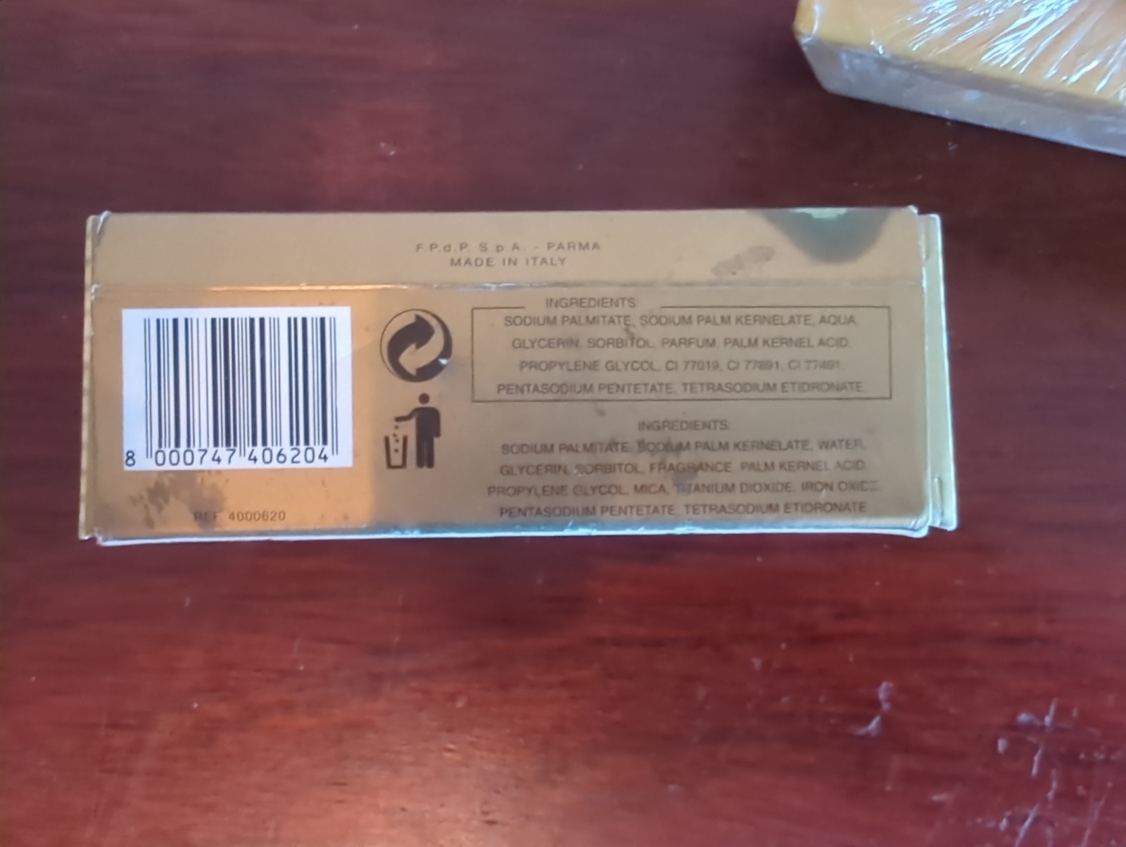 Vintage FENDI Theorema Savon Luxury Soap 100g New in Original Wrapper with Box