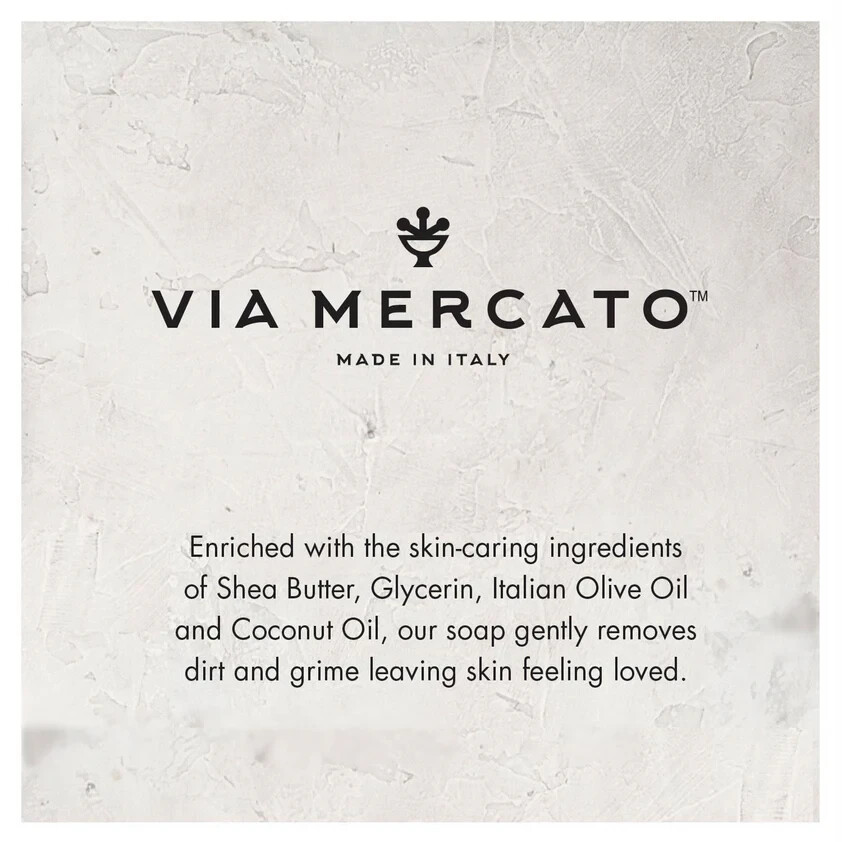 Via Mercato No.1 – Bergamot, Patchouli & Rosewood 7oz Bar