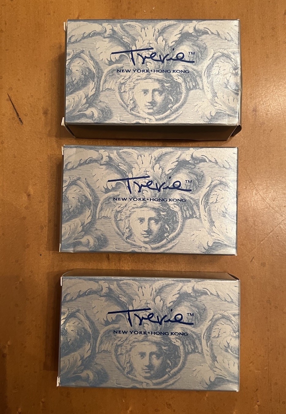 Ritz Carlton Trevie SOAP Lot of 3 Grapeseed & Olive 2.9 Ounces Each Vintage