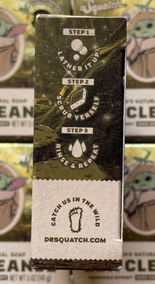 6 Dr. Squatch Natural Soap Zen Cleanse Zero Grit Chamomile Extract 5 oz ea