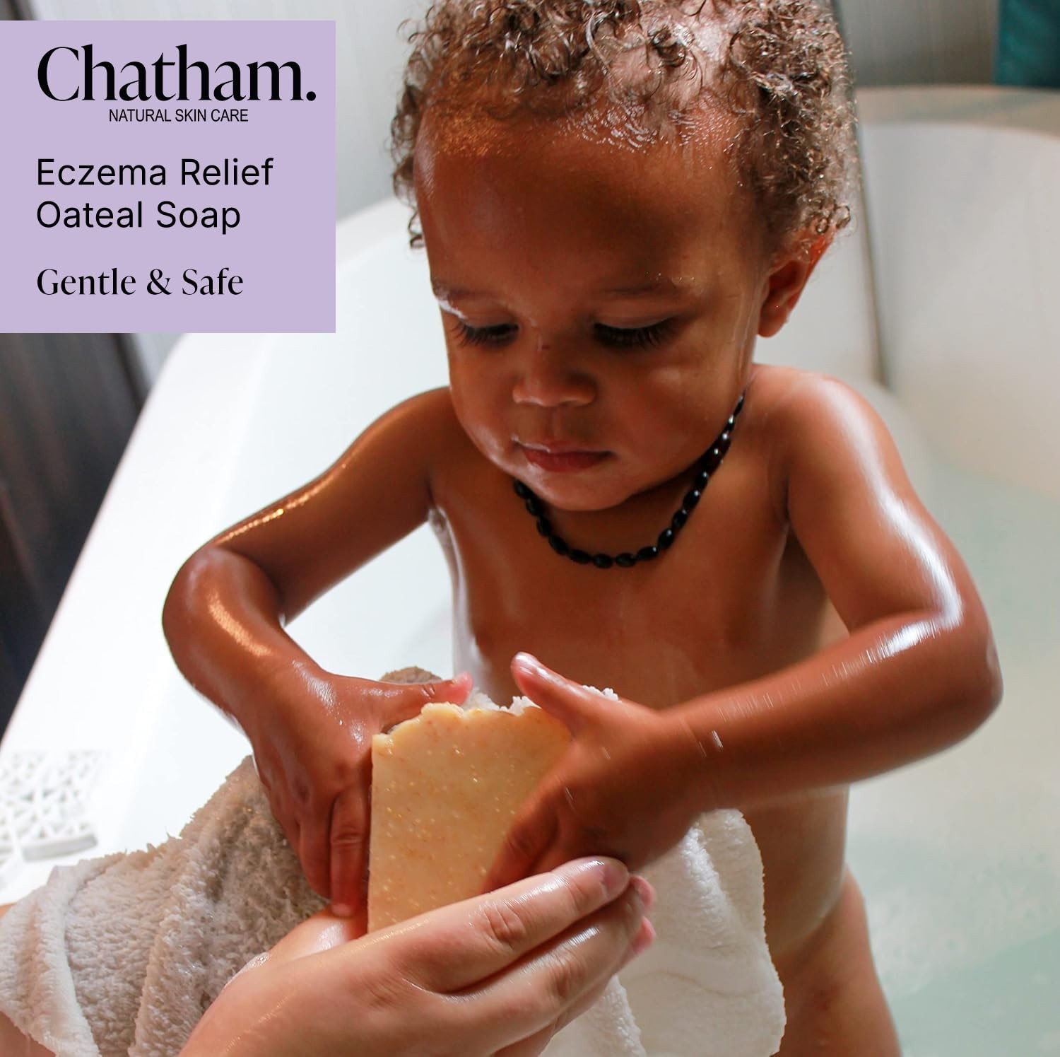 Dermatologist Approved 5oz Eczema Soap with Colloidal Oatmeal for Sensitive Skin