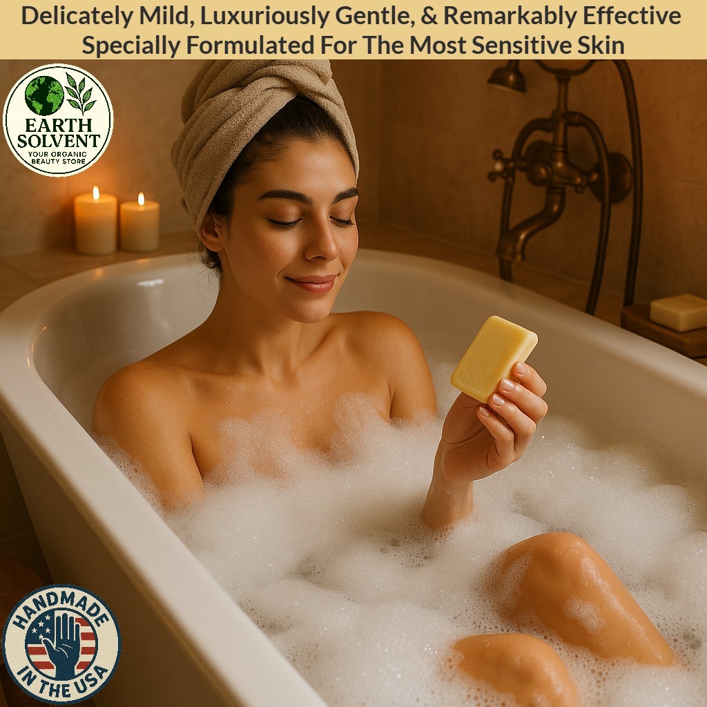 Coconut Milk Soap Bar 5oz Natural Cold Process | Anti-Inflammatory, Moisturizing