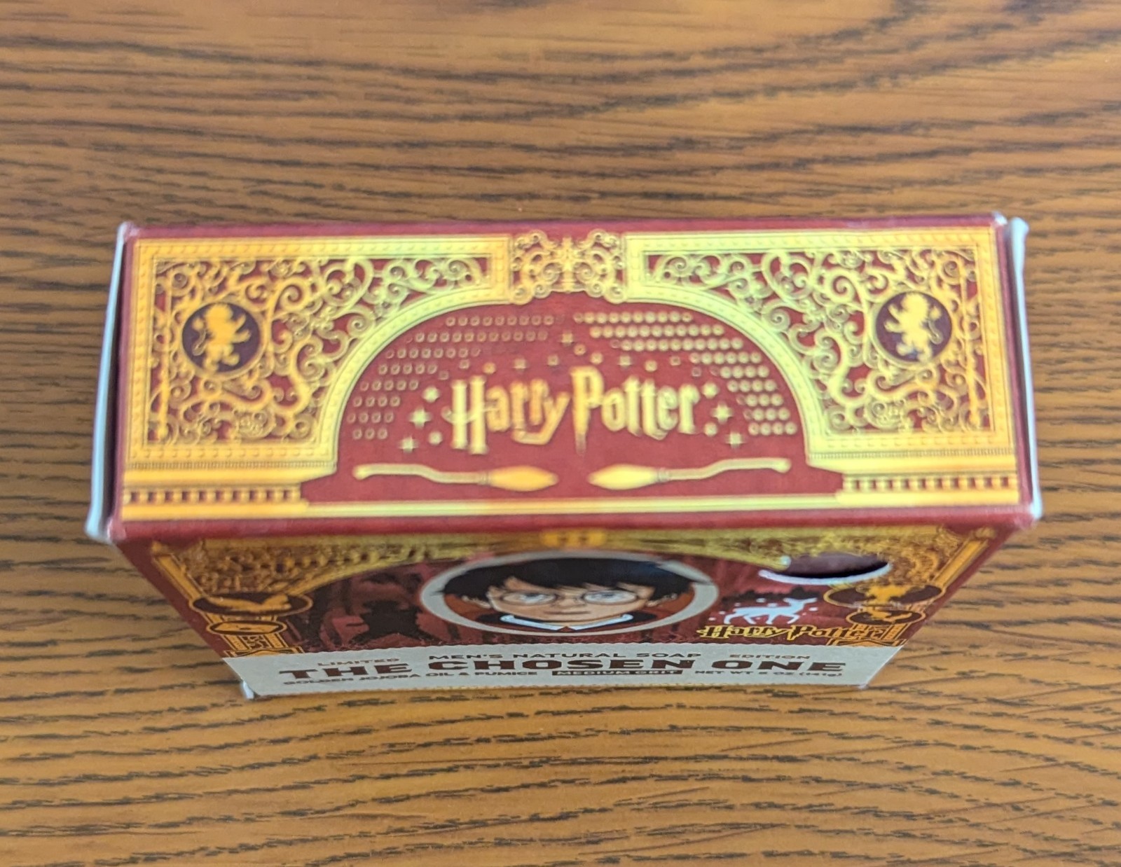 4 DR. SQUATCH LIMITED EDITION HARRY POTTER “THE CHOSEN ONE” MEN’S NATURAL SOAP