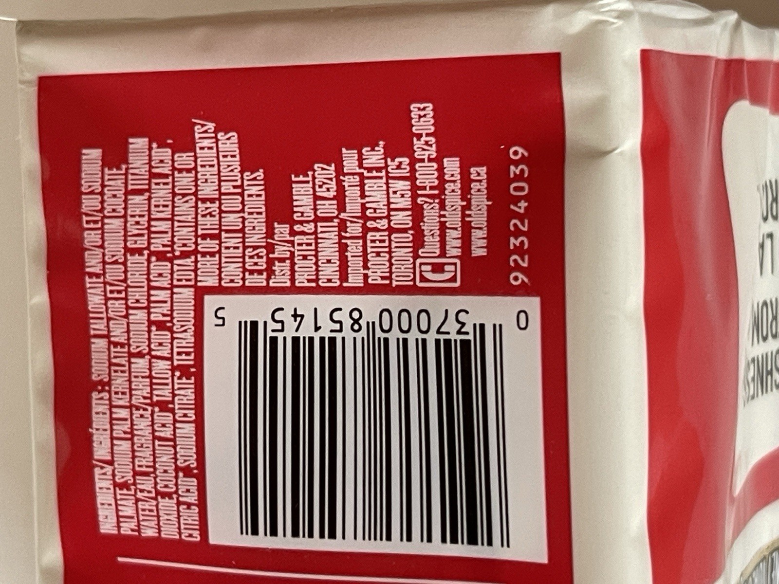 6 Old Spice FIJI Scent 4 Oz Soap Bars New In Package