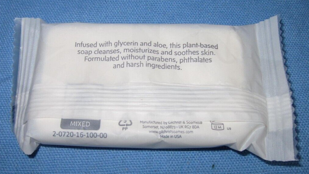 300 Individual Wrapped 1.25oz Bars of Soap ~ Gilchrist & Soames ~ Kenet MD