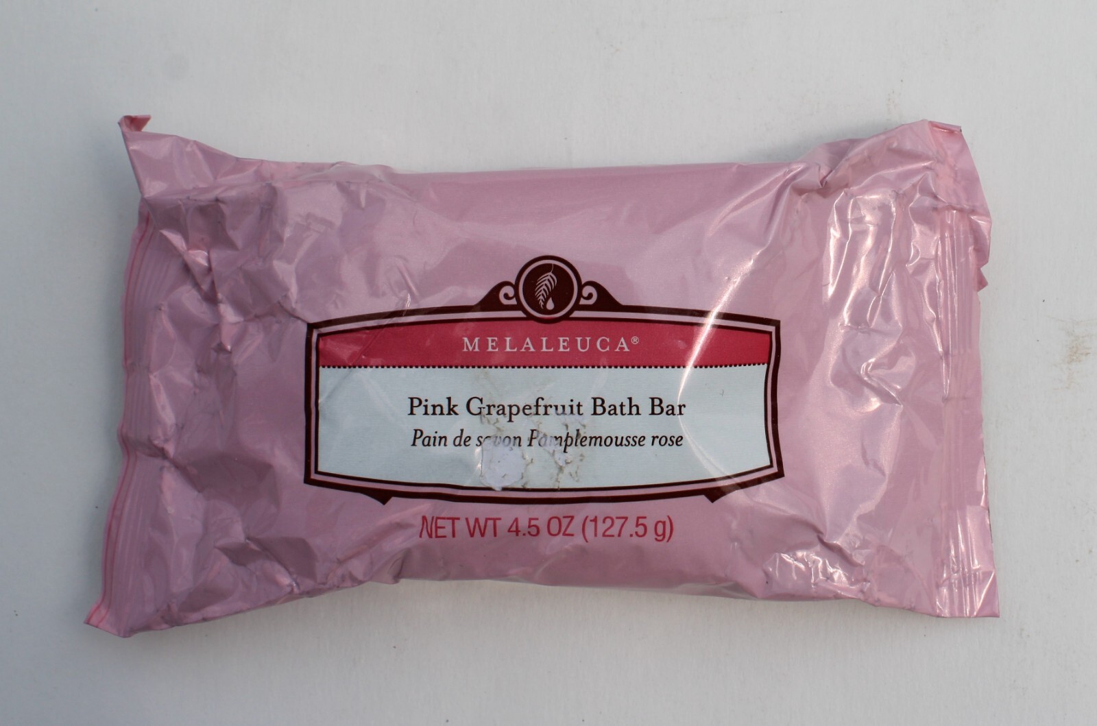 2 Bars Of Melaleuca Pink Grapefruit 4.5 Oz. Bar Soap USA New In Package