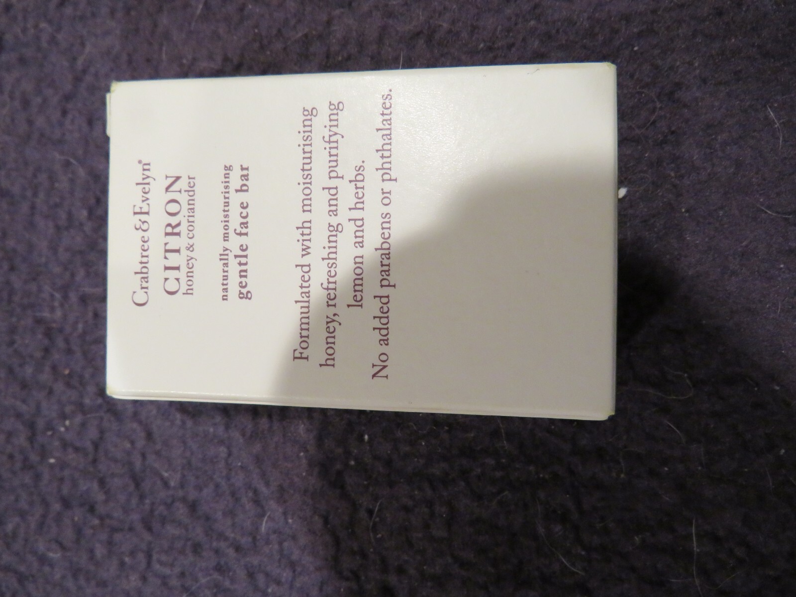 Crabtree-Evelyn Citron Honey-Coriander Gentle Face Bar-1.25oz – Moisturising