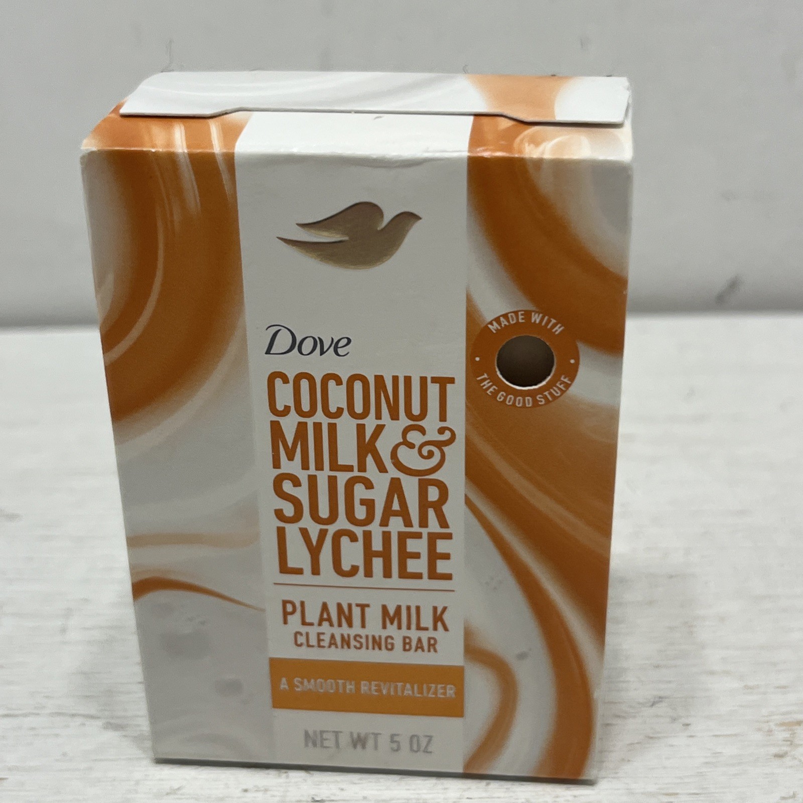 🥥 Dove Coconut Milk & Sugar Lychee Plant Milk Cleansing Bar 5 oz | NEW