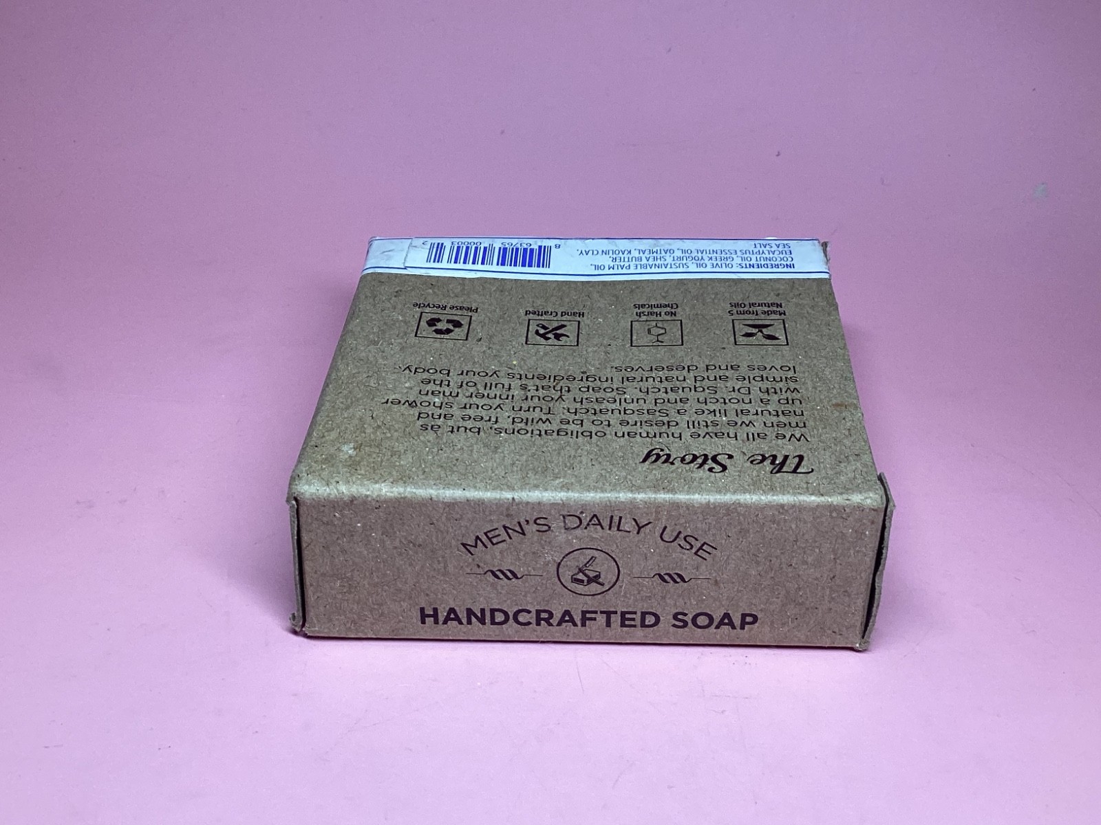 Dr. Squatch All Natural Bar Soap for Men Eucalyptus Greek Yogurt 5oz