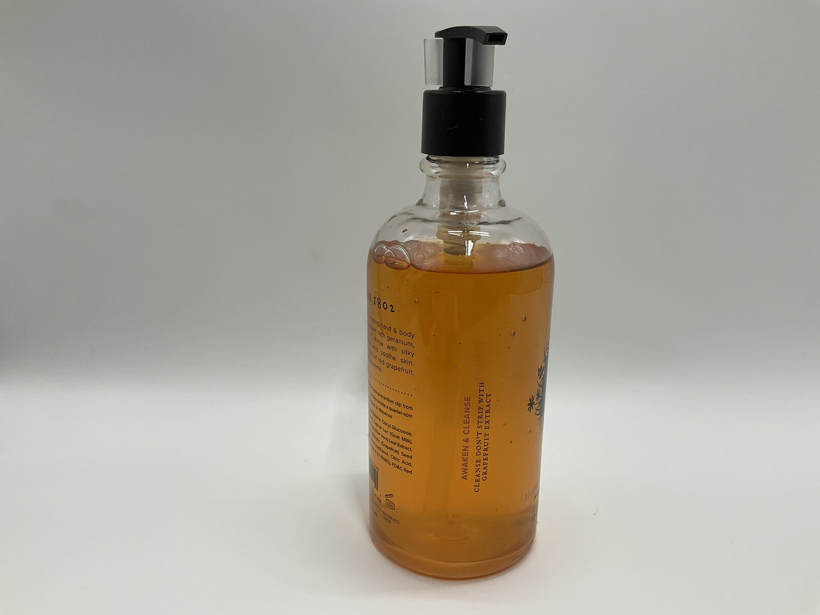 Beekman 1802 Honeyed Grapefruit Hand & Body Wash New 12.5oz New Unsealed