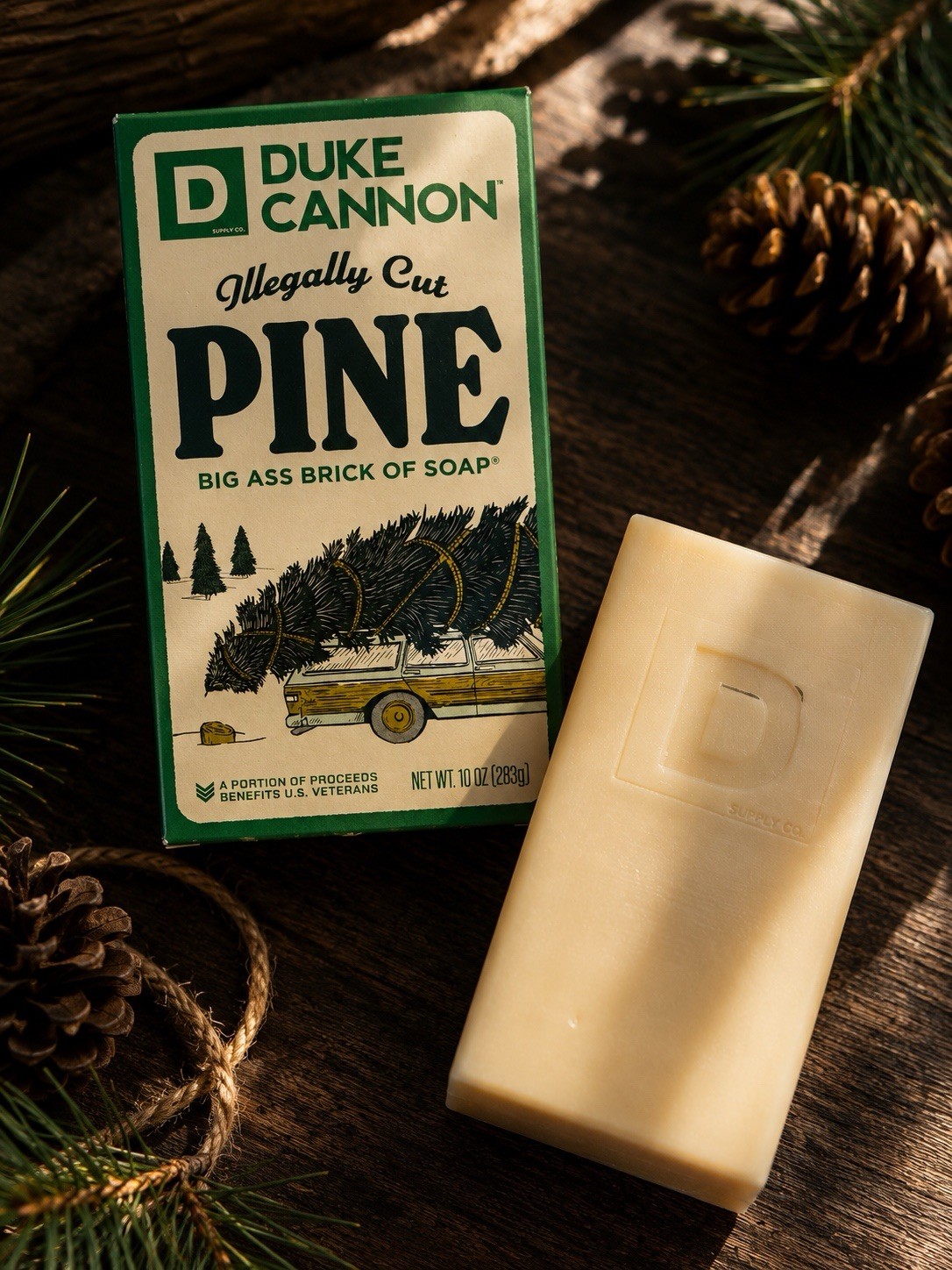 duke Cannon Illegally Cut Pine
