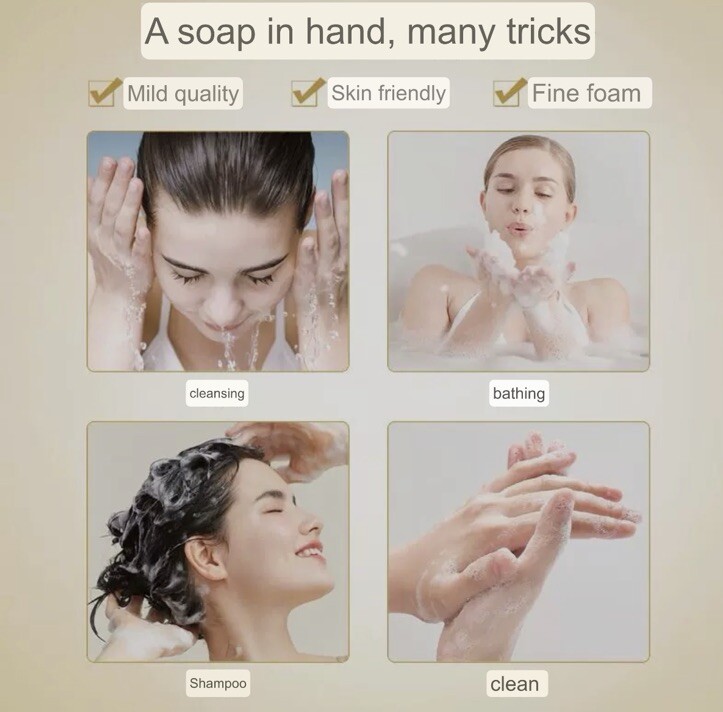 Sulfur Soap 3.4oz Shanghai Brand 6pc Free Shipping